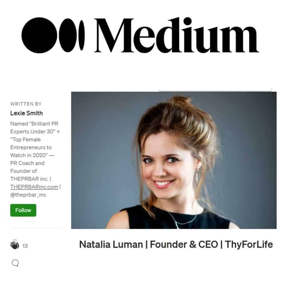 Natalia Lumen - Medium Interview