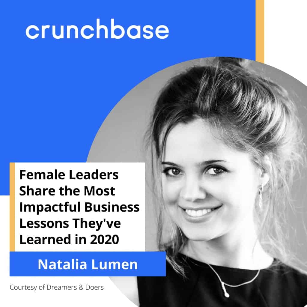 Natalia Lumen - Crunchbase Interview